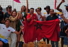 Beach-volley : Le Maroc sur le toit du monde arabe
