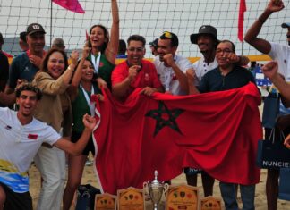 Beach-volley : Le Maroc sur le toit du monde arabe