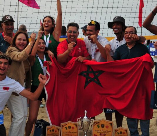 Beach-volley : Le Maroc sur le toit du monde arabe