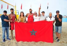 الكرة الطائرة الشاطئية: المغرب يكرس ريادته العربية