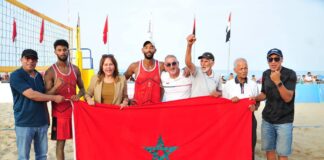 الكرة الطائرة الشاطئية: المغرب يكرس ريادته العربية