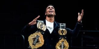 أسامة العسلي يسقط مقاتلا سابقا في UFC ويحافظ على لقبه العالمي