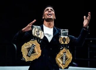 أسامة العسلي يسقط مقاتلا سابقا في UFC ويحافظ على لقبه العالمي