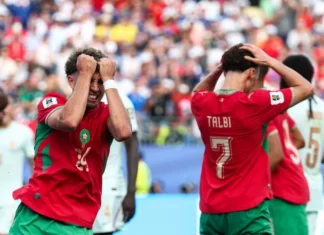 المنتخب المغربي يودع “المونديال” بعد الهزيمة أمام فرنسا
