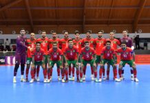 مجموعة نارية للمغرب في كأس إفريقيا للفوتسال