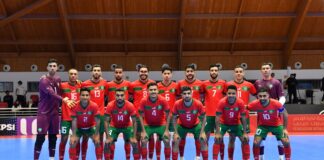 مجموعة نارية للمغرب في كأس إفريقيا للفوتسال