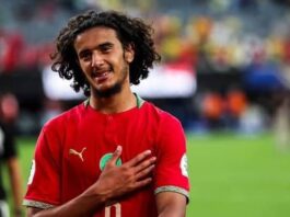 إنفانتينو يحتفي بأيوب بوعدي