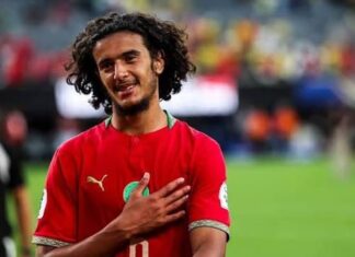 إنفانتينو يحتفي بأيوب بوعدي