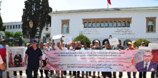 بالصور.. أندية وعصب جهوية تطالب الوزارة بتصحيح وضعية جامعة الكرة الحديدية