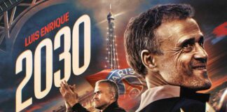 لويس إنريكي مع باريس سان جيرمان إلى غاية 2030
