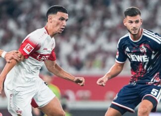 بلال الخنوس يساهم في أول فوز لشتوتغارت في الدوري الألماني