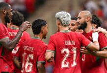 المنتخب الوطني يدشن مشواره في تصفيات “الكان” بثنائية أمام الغابون