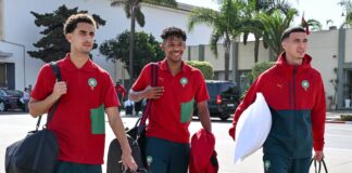 المنتخب المغربي يتوجه صوب جنوب إفريقيا تأهبا لمواجهة ليسوتو