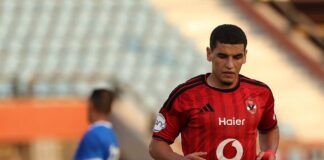 سفيان بنجديدة يفتتح سجله التهديفي مع الأهلي المصري