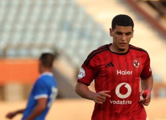 سفيان بنجديدة يفتتح سجله التهديفي مع الأهلي المصري