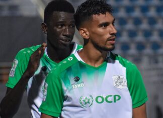 الدفاع الحسني الجديدي يقسو على المغرب التطواني برباعية