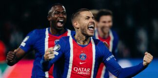 باريس سان جيرمان يتفوق على برشلونة برباعية في دوري أبطال أوروبا