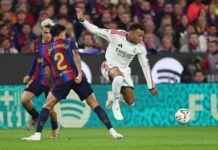ريال مدريد يحسم “الكلاسيكو” أمام برشلونة بثنائية مبابي