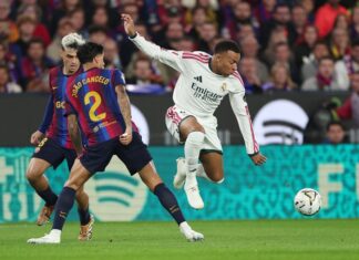 ريال مدريد يحسم “الكلاسيكو” أمام برشلونة بثنائية مبابي