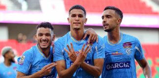 أمل تزنيت يتغلب على الفتح الرياضي بهدف دون رد