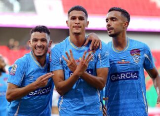 أمل تزنيت يتغلب على الفتح الرياضي بهدف دون رد