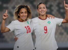 المنتخب الوطني النسوي يهزم أوزبكستان وديا بثلاثية إبتسام الجرايدي