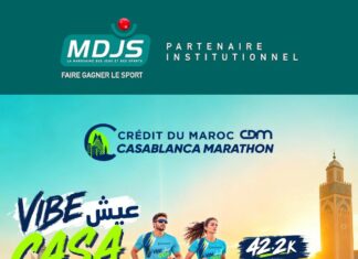 La Marocaine des Jeux et des Sports (MDJS), partenaire institutionnel de la 17ᵉ édition du Marathon de Casablanca