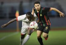 الجيش الملكي يعود بتعادل سلبي من ميدان سي أو كورهوغو الإيفواري