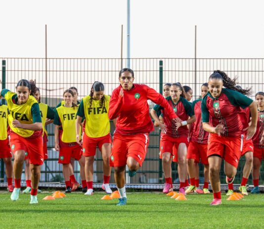 المنتخب المغربي النسوي لأقل من 17 سنة يختتم تحضيراته لمواجهة كوريا الشمالية