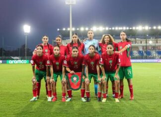 المنتخب المغربي النسوي لأقل من 17 سنة يصطدم بكوريا الشمالية في ثمن نهائي المونديال